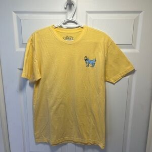 GOAT Yellow Short Sleeve Tee